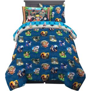 image:imageFranco Squishmallows Bedding Super Soft Comforter and Sheet Set with Sham 7 Piece Full SizeNaruto