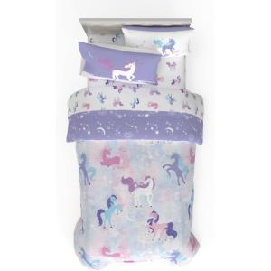 image:imageFranco Squishmallows Bedding Super Soft Comforter and Sheet Set with Sham 7 Piece Full SizePurple