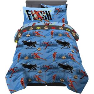 image:imageFranco Squishmallows Bedding Super Soft Comforter and Sheet Set with Sham 7 Piece Full SizeThe Flash