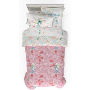 image:imageFranco Squishmallows Bedding Super Soft Comforter and Sheet Set with Sham 7 Piece Full SizeThe Smurfs  Smurfette