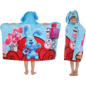 image:imageSquishmallows Kids BathPoolBeach Soft Cotton Terry Hooded Towel Wrap 24 in x 50 in By FrancoBlues Clues