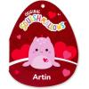 image:imageSquishmallows Original 12in Chip The Beaver Holding Rose  Official Jazwares Valentines Day Plush MediumSizedPink Loch Ness Monster