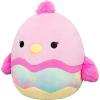 image:imageSquishmallows Original 8in Bodie The Yellow Spotted Cow Wrapped in Flower Stems  Official Jazwares Easter Plush LittlePink Chick in Tiedye Egg