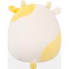 image:imageSquishmallows Original 8in Bodie The Yellow Spotted Cow Wrapped in Flower Stems  Official Jazwares Easter Plush LittleYellow Spotted Cow