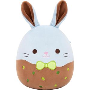 image:imageSquishmallows Original 8in Blake The Bunny in Carrot Costume  Official Jazwares Easter Plush LittleChocolatedipped Blue Bunny W Pistachio