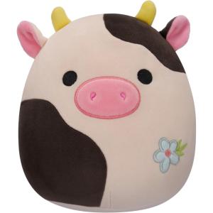 image:imageSquishmallows Original 8in Bodie The Yellow Spotted Cow Wrapped in Flower Stems  Official Jazwares Easter Plush LittleCow
