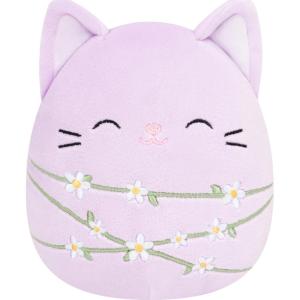 image:imageSquishmallows Original 8in Mak The Lavender Cat Wrapped in Flower Stems  Official Jazwares Easter Plush LittleLavender Cat