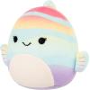image:imageSquishmallows Original 5in Millennia The Grey Bat with Velvet Accents  Official Jazwares Plush LittleRainbow Striped Fish