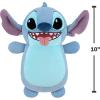 image:imageSquishmallows Original Disney 10in Stitch with Tongue Out HugMees  Ultrasoft Official Jazwares Plush MediumSized