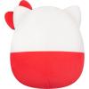 image:imageSquishmallows Original Sanrio 12in Hello Kitty in Red Overalls  Official Jazwares Plush MediumSized