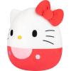 image:imageSquishmallows Original Sanrio 12in Hello Kitty in Red Overalls  Official Jazwares Plush MediumSized