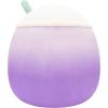 image:imageSquishmallows Original 12Inch Poplina Purple Boba Tea with Blue Straw  Official Jazwares PlushPurple Boba Tea
