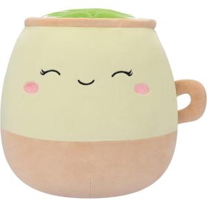 image:imageSquishmallows Original 12Inch Poplina Purple Boba Tea with Blue Straw  Official Jazwares PlushGreen Matcha Latte