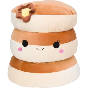 image:imageSquishmallows Original 12Inch Poplina Purple Boba Tea with Blue Straw  Official Jazwares PlushPancake 3stack
