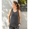 image:imageHYBRID APPAREL Squishmallows  Dill with It Charles Pickle  Womens Racerback TankHeather Charcoal