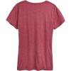 image:imageHYBRID APPAREL Squishmallows  Dill with It Charles Pickle  Womens Short Sleeve Graphic TShirtHeather Wine