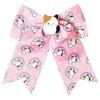 image:imageLUV HER Cute Squishmallows Hair Bows For Girls  One Large Squishmallows Printed Hair Bow with a Charm Featuring your Favorite Character  Alligator Clip  Birthday Gift for Girls Ages 8