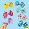 image:imageLUV HER Special Squishmallows Hair Accessories for Girls 18pc Hair Bow with Aligator Clips Age 8Baby Shark 2