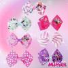 image:imageLUV HER Special Squishmallows Hair Accessories for Girls 18pc Hair Bow with Aligator Clips Age 8Disney Minnie Mouse