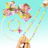 image:imageLUV HER Squishmallow Cute Hair Headband Jewelry Set for Little Girls  3Pcs Toddler Dress Up Kit  1 Kids Headband With Bow  Necklace  Bracelet  Girl Birthday Gift  Ages 8