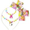 image:imageLUV HER Squishmallow Cute Hair Headband Jewelry Set for Little Girls  3Pcs Toddler Dress Up Kit  1 Kids Headband With Bow  Necklace  Bracelet  Girl Birthday Gift  Ages 8