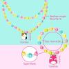 image:imageLUV HER Squishmallow Cute Hair Headband Jewelry Set for Little Girls  3Pcs Toddler Dress Up Kit  1 Kids Headband With Bow  Necklace  Bracelet  Girl Birthday Gift  Ages 8