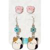 image:imageLUV HER Squishmallows Hypoallergenic Earrings for Girls Stud and Fishhook Drop Sets with Charms One Size Fits All Ages 8Squish 1