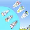 image:imageLuv Her Hair Accessories 6pc Cute Squish Hair Clips with Favorite Character Charms for Girls and Toddlers Ages 3Multicolor 1