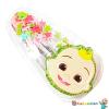 image:imageLuv Her Hair Accessories 6pc Cute Squish Hair Clips with Favorite Character Charms for Girls and Toddlers Ages 3Multicolor 2