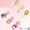 image:imageLuv Her Hair Accessories 6pc Cute Squish Hair Clips with Favorite Character Charms for Girls and Toddlers Ages 3Multicolor 2