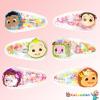 image:imageLuv Her Hair Accessories 6pc Cute Squish Hair Clips with Favorite Character Charms for Girls and Toddlers Ages 3Multicolor 2