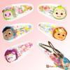 image:imageLuv Her Hair Accessories 6pc Cute Squish Hair Clips with Favorite Character Charms for Girls and Toddlers Ages 3Multicolor 2