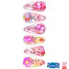 image:imageLuv Her Hair Accessories 6pc Cute Squish Hair Clips with Favorite Character Charms for Girls and Toddlers Ages 3Multicolor 4