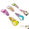 image:imageLuv Her Hair Accessories 6pc Cute Squish Hair Clips with Favorite Character Charms for Girls and Toddlers Ages 3Multicolor 6