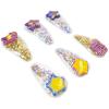 image:imageLuv Her Hair Accessories 6pc Cute Squish Hair Clips with Favorite Character Charms for Girls and Toddlers Ages 3Multicolor 8