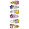 image:imageLuv Her Hair Accessories 6pc Cute Squish Hair Clips with Favorite Character Charms for Girls and Toddlers Ages 3Multicolor 8