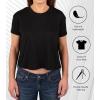 image:imageSquishmallows  Squish Heart  Juniors Cropped Short Sleeve Graphic TShirtHeather Grey