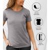 image:imageSquishmallows  Squish Heart  Womens Short Sleeve Graphic TShirtHeather Grey