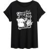 image:imageHYBRID APPAREL Squishmallows  Concert  Womens Oversized Graphic TShirtBlack