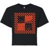 image:imageHYBRID APPAREL Squishmallows  Fast Food  Juniors Cropped Short Sleeve Graphic TShirtBlack