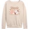 image:imageHYBRID APPAREL Squishmallows  Howdy Cows  Womens French Terry Long Sleeve PulloverBirch