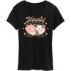image:imageHYBRID APPAREL Squishmallows  Howdy Cows  Womens Short Sleeve Graphic TShirtBlack