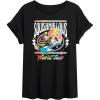 image:imageHYBRID APPAREL Squishmallows  World Tour  Womens Oversized Graphic TShirtBlack