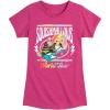 image:imageHYBRID APPAREL Squishmallows  World Tour  Youth Girls Short Sleeve TShirtHeather Fuchsia