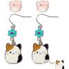 image:imageLUV HER Squishmallows Hypoallergenic Earrings for Girls Stud and Fishhook Drop Sets with Charms One Size Fits All Ages 8Squish 1