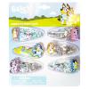 image:imageLuv Her Hair Accessories 6pc Cute Squish Hair Clips with Favorite Character Charms for Girls and Toddlers Ages 3Multicolor 1