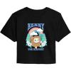 image:imageSquishmallows  Benny The Bigfoot  Juniors Cropped Short Sleeve Graphic TShirtBlack