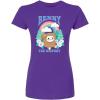 image:imageSquishmallows  Benny The Bigfoot  Juniors Fitted Short Sleeve Graphic TShirtPurple