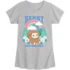 image:imageSquishmallows  Benny The Bigfoot  Youth Girls Short Sleeve TShirtHeather Grey