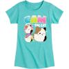 image:imageSquishmallows  Cam The Cat  Youth Girls Short Sleeve TShirtTurquoise